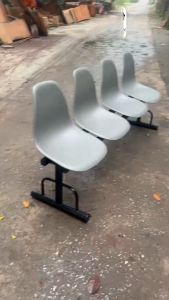 Chân Ghế Băng Chờ Lắp Ghế Eames Thường và Loại Thủng Sơn Tĩnh Điện (chỉ chân ghế không có mặt)