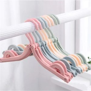 5/50pcs Foldable Portable Travel Clothes Hanger Multi-functional Hanging Rack for Home Business Trip Storage Organization Amagi