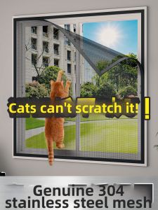 JH | Cat Protection Window Screen Self Install 304 Stainless Steel