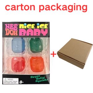 Schylling | 1set Schylling Needoh Mini Can Maltose Squeeze Toy Slow Rebound Sensory Fidget Toy Stress Relief Desktop Decor Adult Puzzle Toys