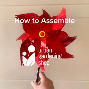 Bird Scare Pinwheel for Home Gardens (Keeps birds off your garden)
