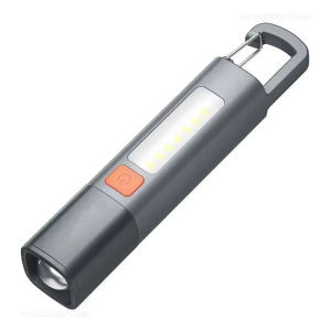 Super Bright LED Flashlight XPE Torch Light With Hook Camping Light USB Rechargeable Zoomable Waterproof Flashlight