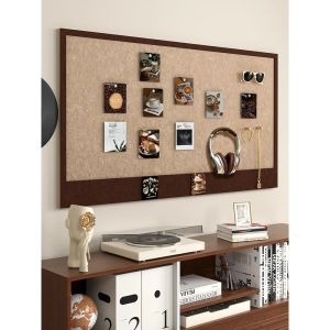 Self-Adhesive Felt Pin Board 60x40cm - for Blind Box Toys Display Photos & Memo Notes | Home Wall Decor Organizer with Free Pins!