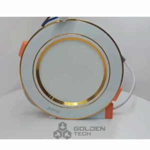 (MPE) Đèn Led Downlight âm trần nhôm Viền Trắng DLT Vàng DLV Bạc DLB 7W 9W 12W Trắng 6500K đổi màu