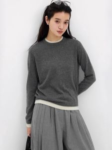 HUOLISI | Elegant Color Block Sweater Knit Top