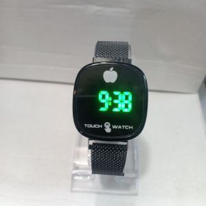 Jam Tangan Led Oval Rantai Magnet - Jam Tangan Model terbaru - Jam Tangan Tali Magnet Wanita - Jam Tangan Layar Sentuh Model Tebaru - Frer Batrai Cadangan - Bisa Bayar Ditempat (COD)