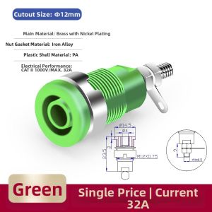 kuicc | High Voltage Safe Banana Socket Connector