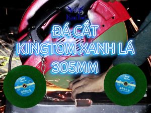 Đá Cắt KingTom Xanh 305x2.5x25.4mm - Lẻ 5 Viên - Sắc Bén - Êm Tay