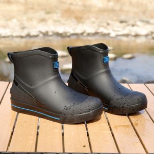 Waterproof Casual Mid-Low Cut Mens Shoes Fishing Boots Warm Student Rain Boots Popular Internet Shoes Sunny And Rainy Shoes