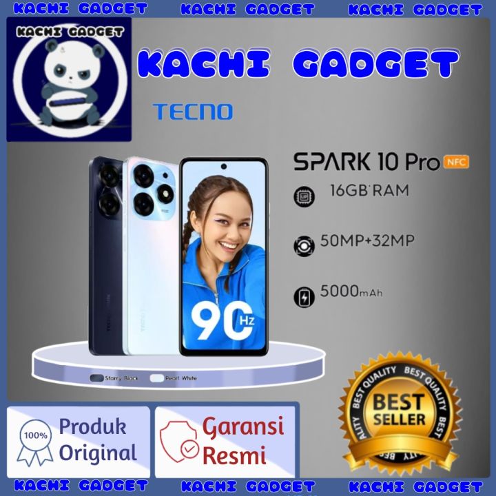 TECNO SPARK 10 PRO RAM 8/128 GARANSI RESMI | Lazada Indonesia