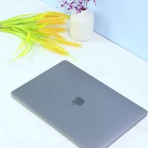 Cover for MacBook Pro 14/16.2 Inch & MacBook Air 13.3/15 Inch Transparent Hard Cover with Anti-Scratch 2in1 Protection