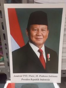 POSTER FOTO PRESIDEN DAN WAKIL PRESIDEN (50x35)