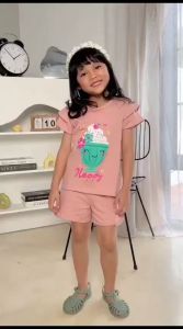 Setelan Anak Cewek Diana Lucuna Mix Warna Size 1-5 THN