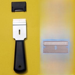 Retro 10 Blade Cleaning Shovel Glass Scraper Tile Wall Skin Glue Removal Small Shovel Decoration Cleaning Tool