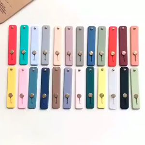 SK-C816 Pegangan Hp Strap Bracket Silicone Polos Phone Holder Hp Tali socket Stand Universal / Finger Grip Ring Hp Multiband Strap Holder Hp