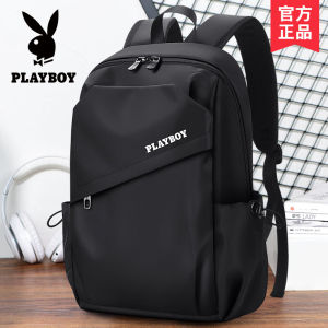 Playboy Backpack Mens 2024 New Computer Backpack Junior High School Student High School Student Schoolbag Fashion