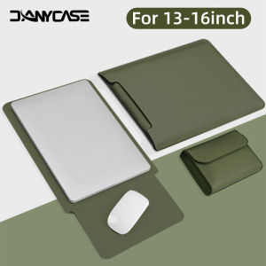 DANYCASE Ultra Slim Waterproof Laptop Case 13.3 inch 14 15.4 15.6 for Macbook Case with Power Accessory Bag