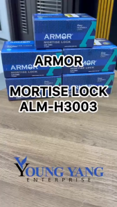 Armor ALM-H3003 Mortise Grill Door Lock 3 Lever Security Lock