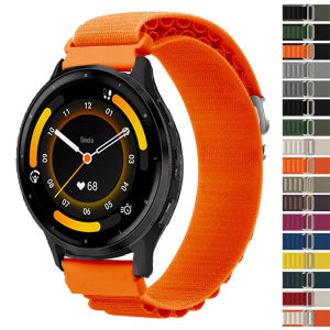 Nylon Loop Band For Garmin Forerunner 55 165 168 245 645/Venu 2/2S/2Plus/3/3S Vivoactive 4 3/Venu SQ 2 22mm 20mm Watchband Strap