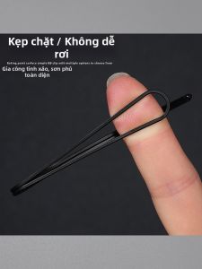 NING ZHOU | Kẹp Tạo Kiểu Dành Cho Mái Ngố và Tóc Bung Tóc Màu Đen Mới 2026
