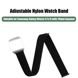20mm Ankle/Arm Band Compatible with Samsung Galaxy Watch，Elastic Nylon Strap for Active Smartwatch Adjustable Armband for sport