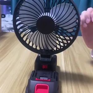 Makita Cordless Fan 8-inch High Power Outdoor Cooling Fan Adjustable Lithium Battery Fan Office Gym