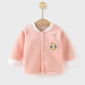 Baby Warm Clothes Spring Autumn Fleece Lined Underwear Separate Body Suit No Seam Baby Clothes Thermal Sleepwear for Infants