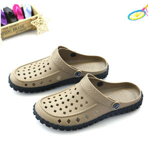 Soft Bottom Import Vietnam on Dot Sandals Mens Natural Rubber Latex Casual Shoes Closed Toe Cut Out Coast Clog Hole Shoes