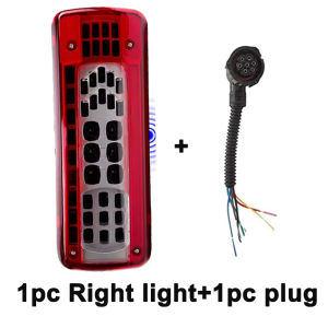 24V LED Truck Tail Light LED Rear Tail Light For Volvo Truck FM Series Rear Tail Lamp Rear Stop Brake Lamp Tail Light WITH PLUG