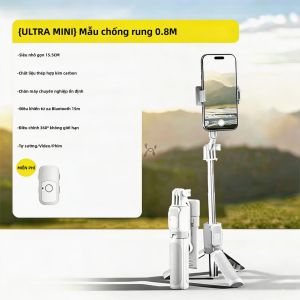 HOOYS | Gậy Tự Sướng Mini Di Động Kiêm Chân Máy Ba Chân Xoay 360 Độ Giá Đỡ Điện Thoại Bluetooth Chống Rung Tiện Lợi Cho Du Lịch