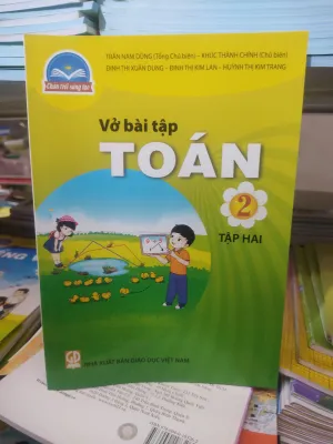 Toys Vở bài tập toán 2 tập 2 kèm 1 cây bút