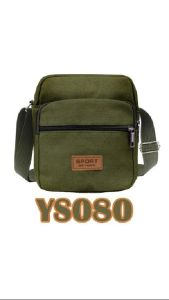 Tas Selempang Pria Tas Sling Bag Fashion Casual Trendy Bahan Kanvas -YS080