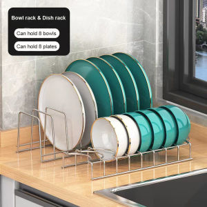 Stainless Steel Dish Drying Rack Bowl Rack Plate Rack Pot Cover Rack Kitchen Storage Organizer Kitchen Accessories