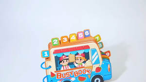 SKISOPGO Kid Busy Book Quiet Book Digital Color Cognition Enlightenment Montessori Book Baby Activity Book