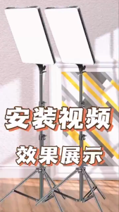【FORESIGHT】Đèn Panel LED Chụp Ảnh 11 InchBộ Đèn Bảng Phẳng Đèn Chụp Ảnh Đèn Livestream Thích Hợp Để Quay Video Có Điều Khiển Từ Xa