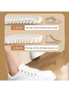 ZHIHAOEN | Invisible Height Increasing Comfortable Latex Insoles Thick