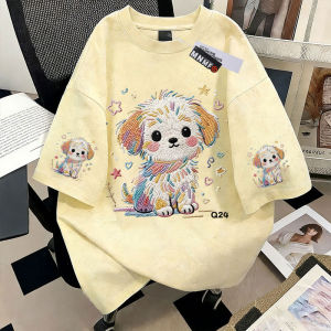 Áo Thun Mùa Hè Cotton Tay Ngắn Thời Trang