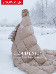 SNOWMAN | Thermal 90% White Duck Down Comforter