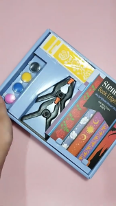 Stenciled Book Edges Kit - Crafts & Hobbies