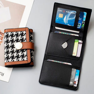 Trifold Fashion Short Wallet Dompet Wanita Perempuan Ladies Purse Beg Duit Wanita (W-027)