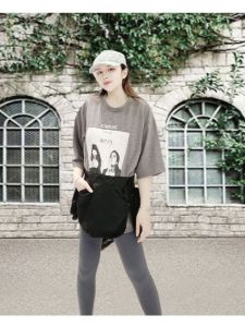 Multifunctional Outdoor Black Waist Pack Mountain Climbing Biking Adjustable Mens and Womens Sundries Cosmetics Bag Mobile Phone Bag Wallet