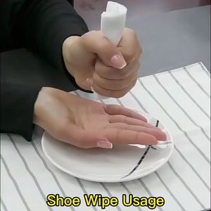 HomiesTrends One-off 12 counts White Shoe Wet Wipes Deep Cleaning Multifarious Material Shoes