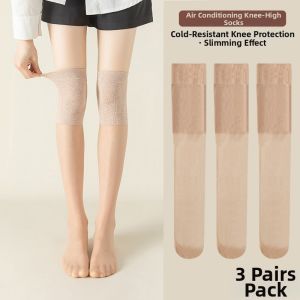Beauty Leg Knee Length Thin Summer Stockings
