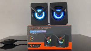 Speaker Lampu LED L1040 Kisonli USB 2.0 Laptop Komputer Multimedia
