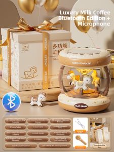 Brain Development Educational Musical Carousel Clapping Drum