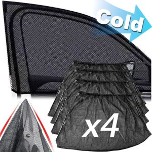 Car Universal Sunshade SUV UV Protection Anti-mosquito Screen Window Blackout Side Curtain Protection Window Film Accessories
