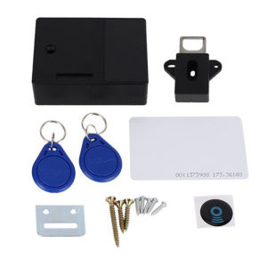 [Fast Delivery] T3 Invisible Hidden RFID Intelligent Sensor Cabinet Lock Locker Wardrobe Shoe Cabinet Drawer Door Lock Electronic RFID IC Card Sensor Dark Lock