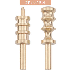 QJH | 2pcs Leather Edge Pressing Head Tip Ironing Head Leather Edge Sealing Pressing Ironing Tool DIY Handmade Leather Craft Tool