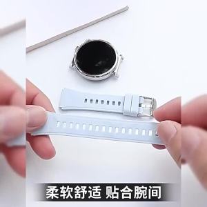 18mm 22mm Sport Strap For HUAWEI WATCH GT 6/6 Pro/5 Pro/3/4/Runner 2 41/42/46mm Silicone Bracelet Correa HUAWEI Ultimate 2 Band