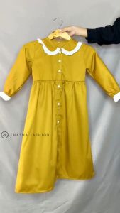 Gamis Anak Lebaran Meysa Kids: Baju Muslim Anak Perempuan Terbaru Umur 3-10 Tahun